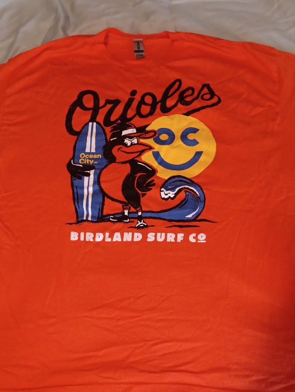 Gildan Orange Heavy Cotton Tee
